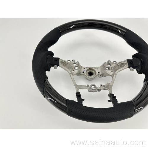 Toyota interior car steering wheel